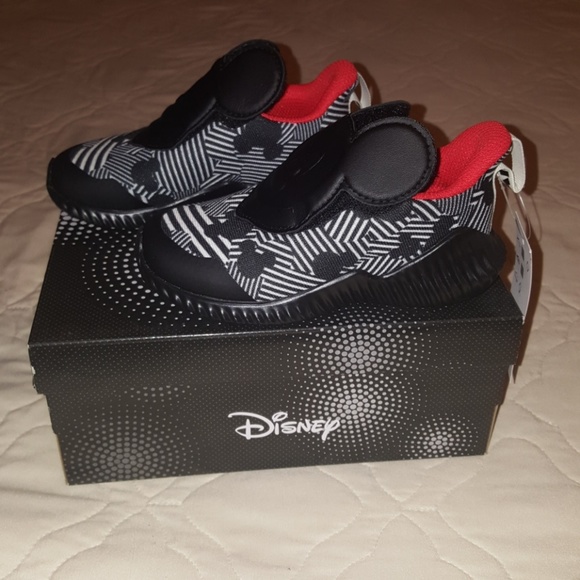 DISNEY ADIDAS CHILDREN MICKEY MOUSE TENNIS SHOES - Picture 2 of 4
